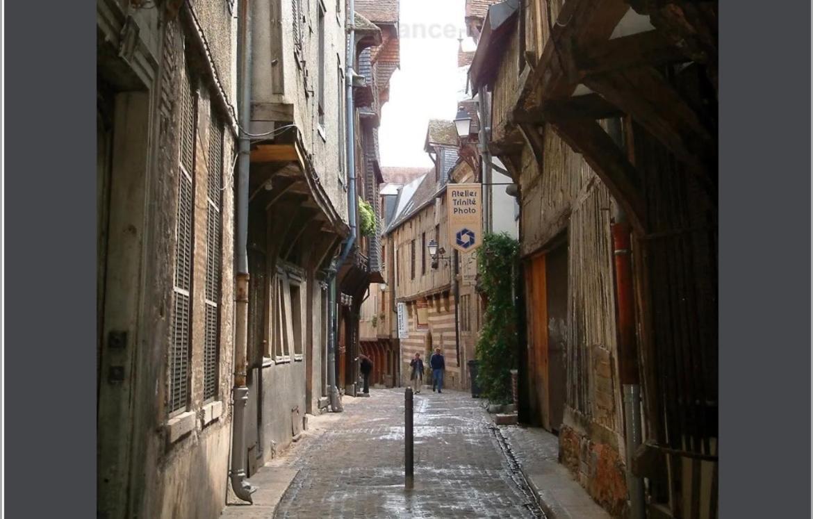 Le Treize Au Coeur Du Bouchon Lägenhet Troyes Exteriör bild